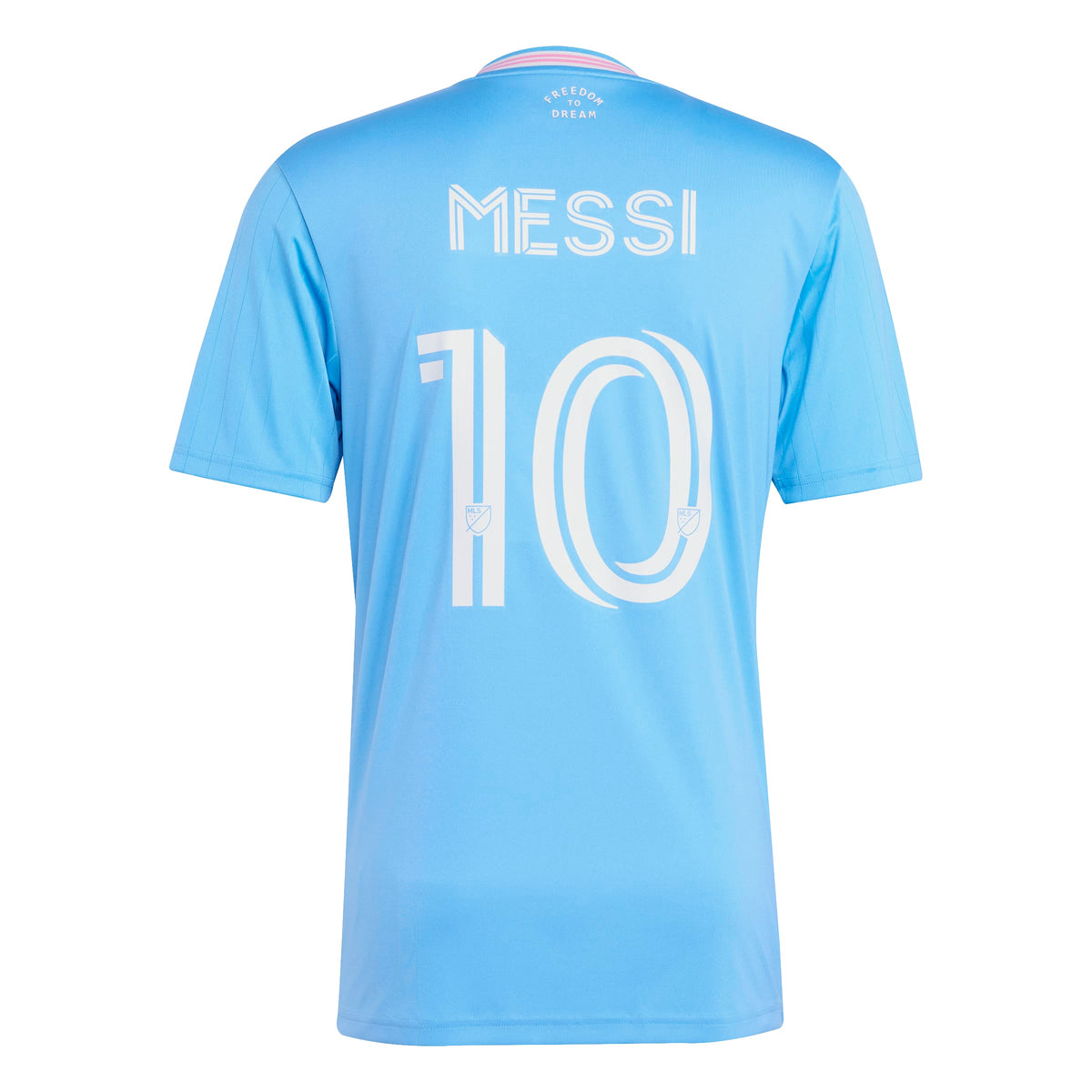 Lionel Messi Inter Miami FC MLS Adidas Men Blue 2025 Third Replica Jersey product image 1, provided for visual reference and