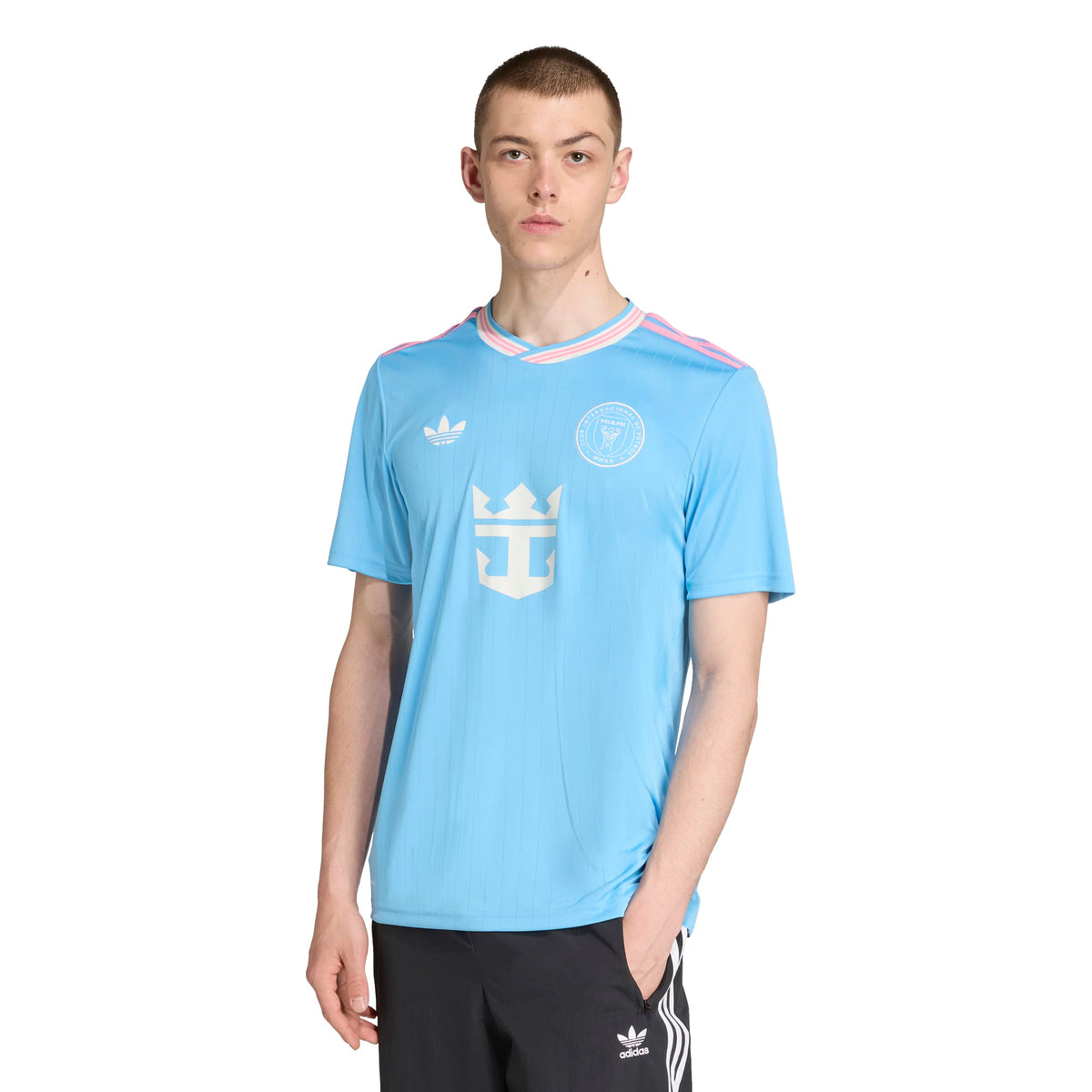 Lionel Messi Inter Miami FC MLS Adidas Men Blue 2025 Third Replica Jersey product image 3, provided for visual reference and