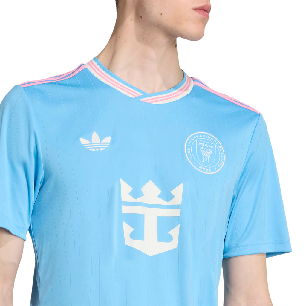 Lionel Messi Inter Miami FC MLS Adidas Men Blue 2025 Third Replica Jersey product image 6, provided for visual reference and