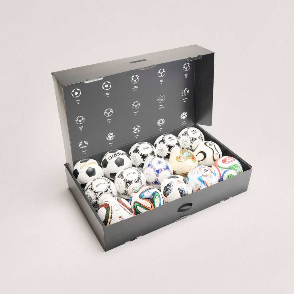 Adidas FIFA 1970-2026 World Cup Historical Pro Soccer Ball Set - Size 5 product image 2, provided for visual reference and