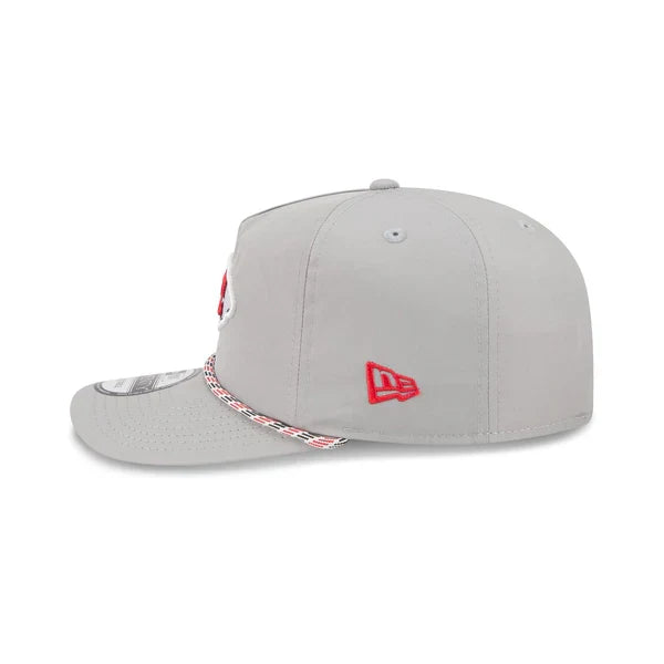 Kansas City Chiefs NFL New Era Men Grey 19Twenty Cord Snapback product image 5, provided for visual reference and product