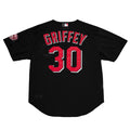 Ken Griffey Jr. Cincinnati Reds MLB Mitchell & Ness Men Black 2000 Authentic BP Jersey product image 1, provided for visual