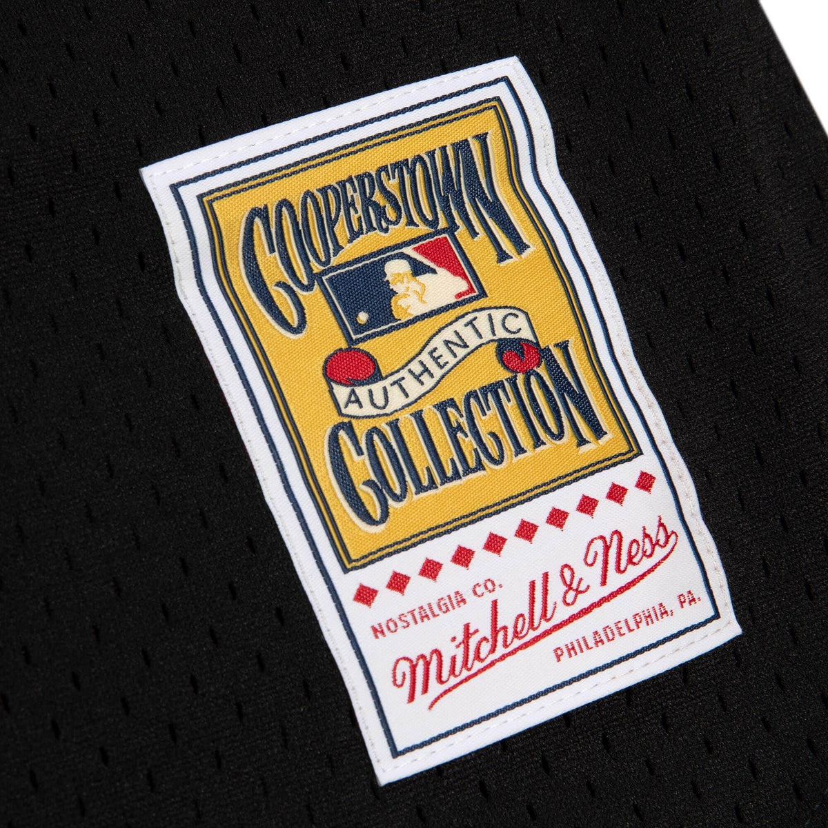Ken Griffey Jr. Cincinnati Reds MLB Mitchell & Ness Men Black 2000 Authentic BP Jersey product image 4, provided for visual