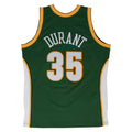 Kevin Durant Seattle Supersonics NBA Mitchell & Ness Men Green 2007-08 Hardwood Classics Swingman Jersey product image 1,