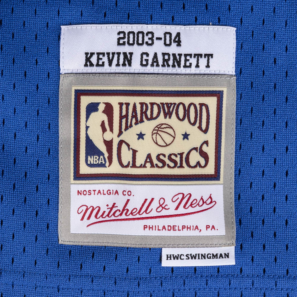 Kevin Garnett Minnesota Timberwolves NBA Mitchell & Ness Men Royal Blue 2003-04 Hardwood Classics Swingman Jersey product