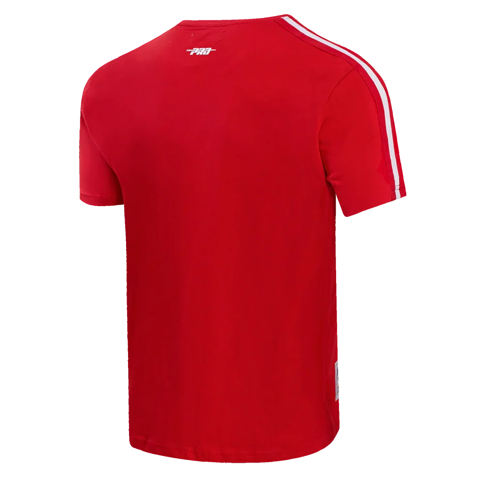Montreal Expos MLB Pro Standard Men Red Cooperstown Retro Classic Striped Top T-shirt product image 5, provided for visual