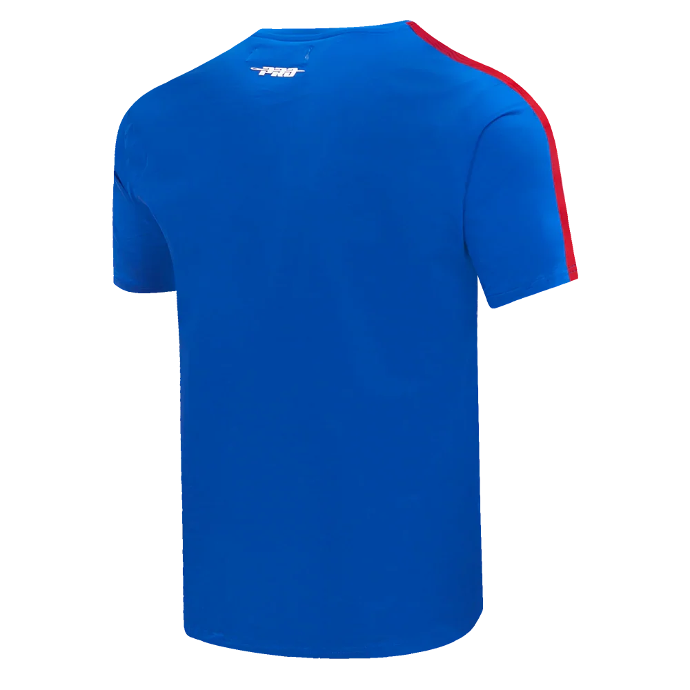 Montreal Expos MLB Pro Standard Men Royal Cooperstown Retro Classic Striped Top T-shirt product image 3, provided for visual
