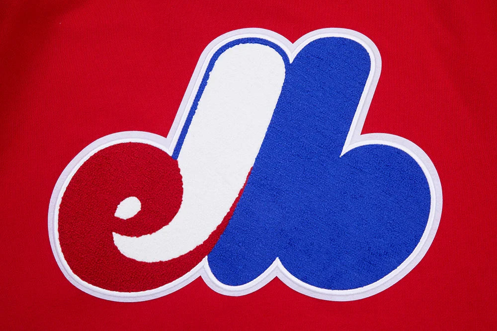 Montreal Expos MLB Pro Standard Men Red Cooperstown Retro Classic Pullover Hoodie product image 8, provided for visual