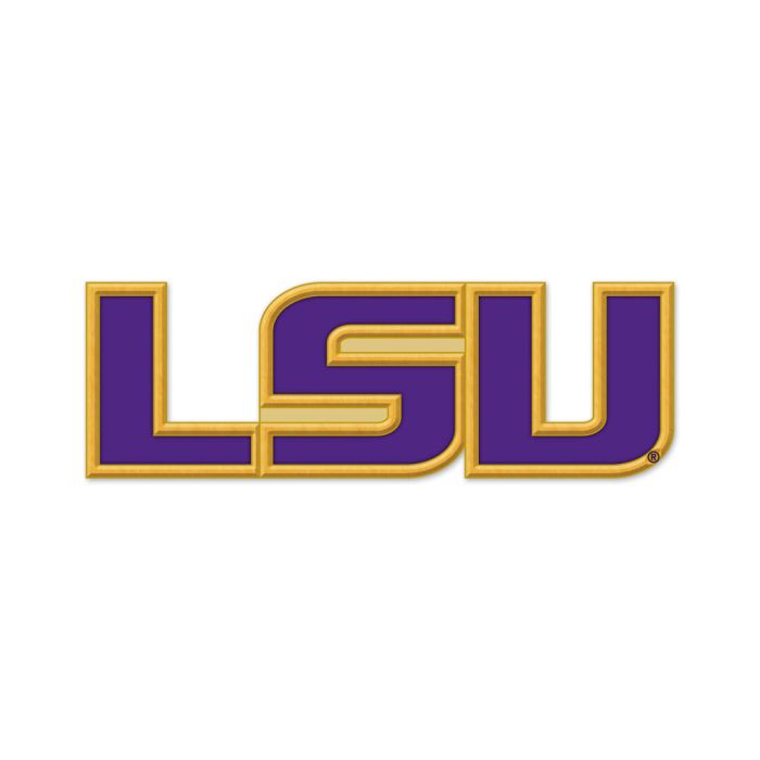 LSU Tigers NCAA WinCraft Collector Enamel Pin product image 1, provided for visual reference and product detail review