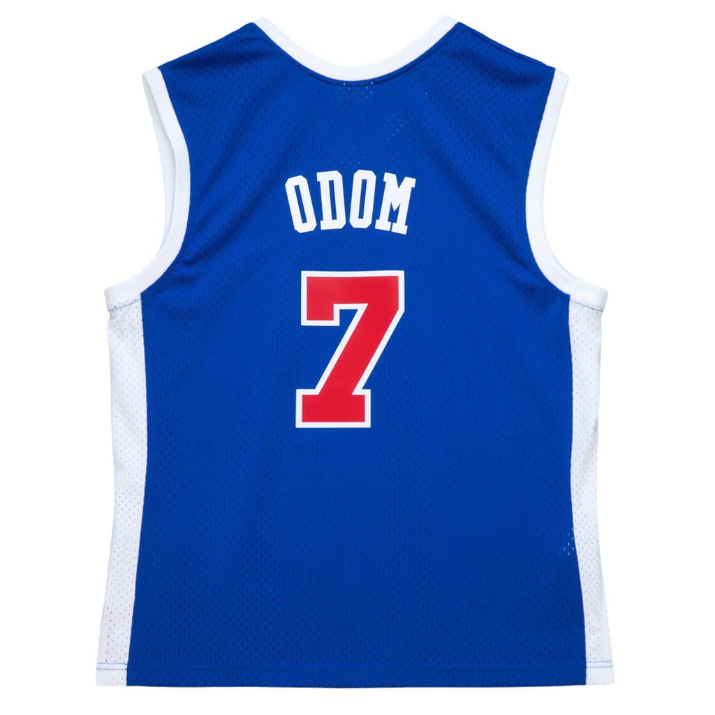 Lamar Odom Los Angeles Clippers NBA Mitchell & Ness Men Royal Blue 2002-03 Hardwood Classics Swingman Jersey product image