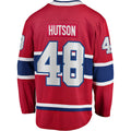 Lane Hutson Montreal Canadiens NHL Fanatics Branded Men Red Breakaway Jersey product image 1, provided for visual reference