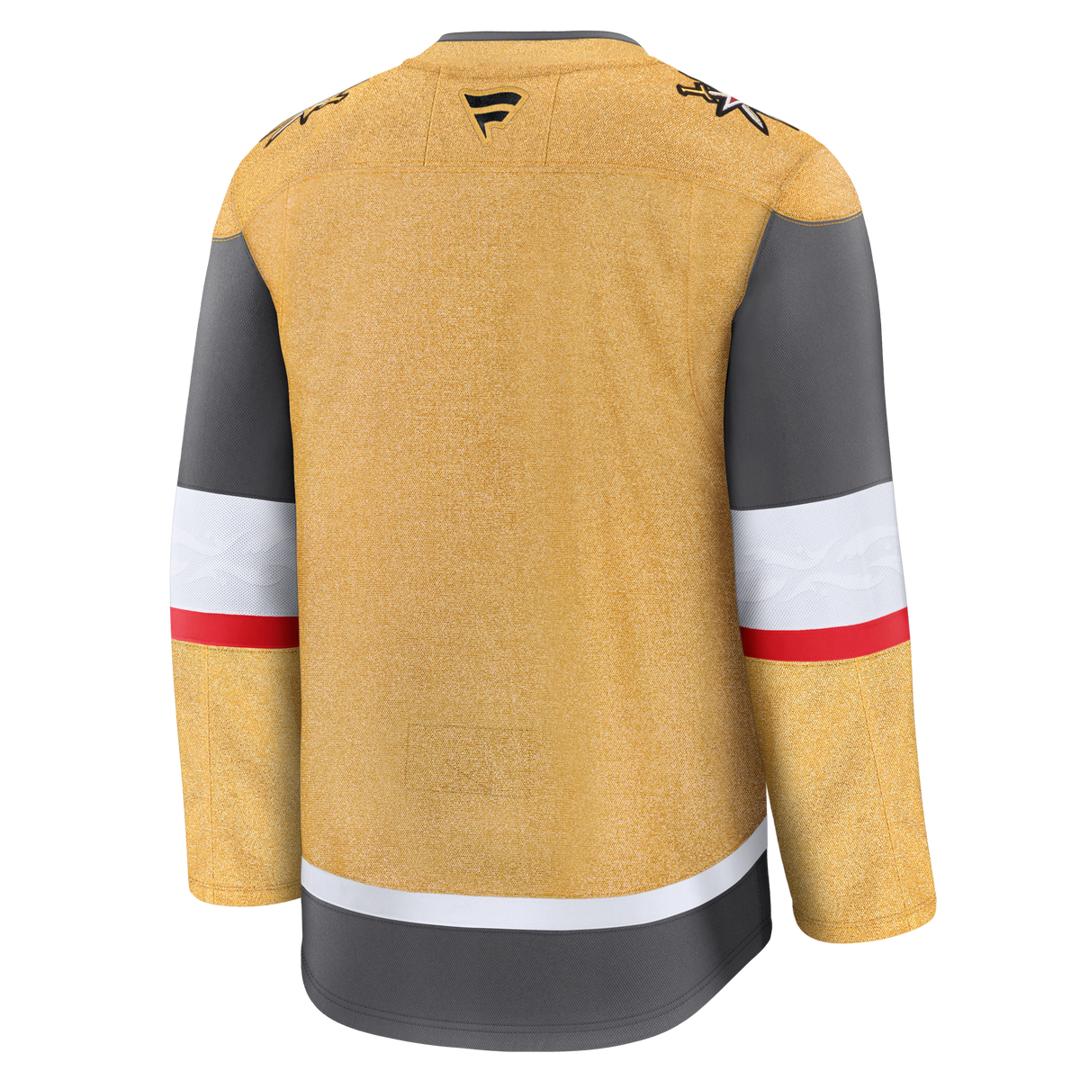 Las Vegas Golden Knights NHL Fanatics Branded Men Gold Premium Jersey product image 2, provided for visual reference and