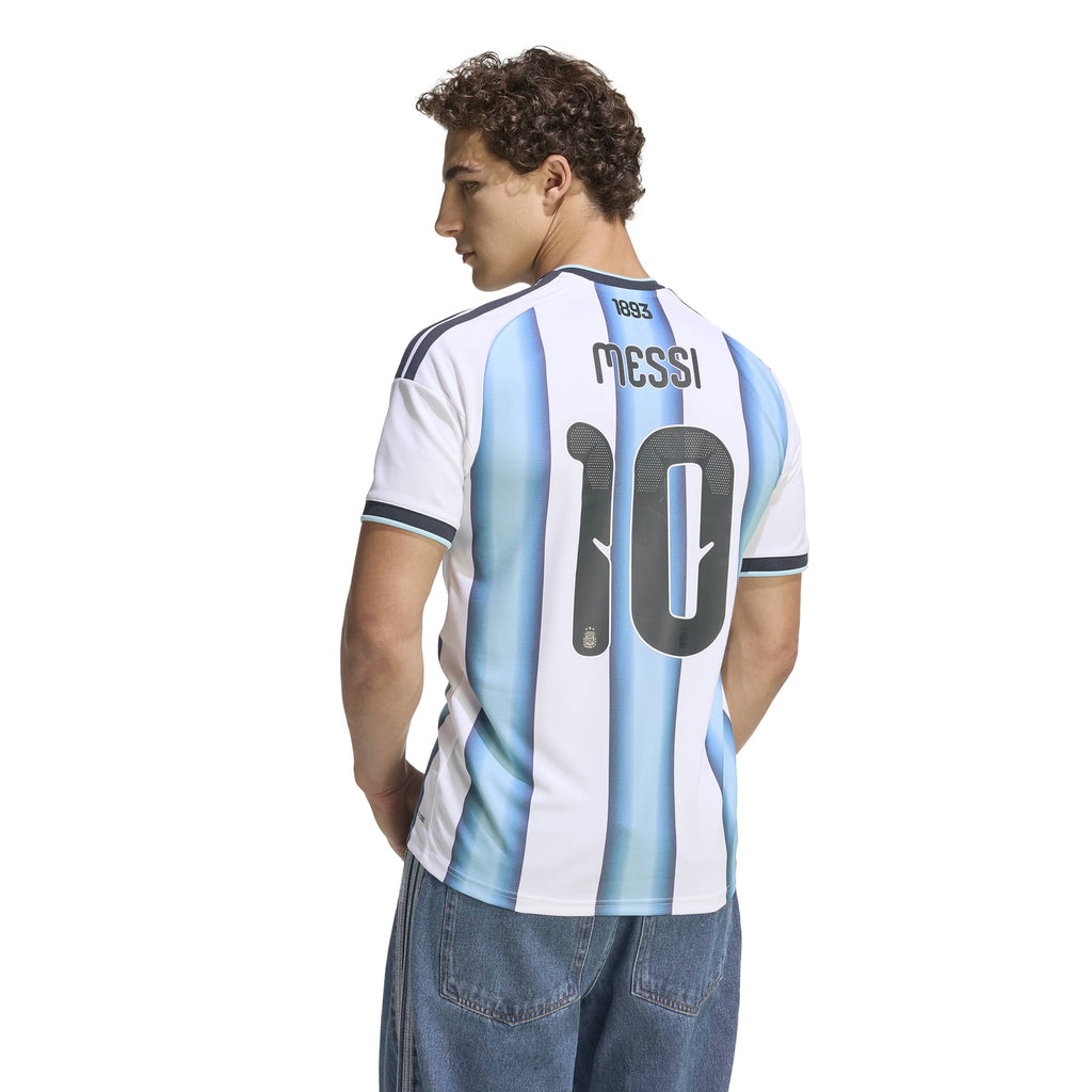 Lionel Messi Argentina National Team FIFA Adidas Men White 2026 Replica Home Jersey product image 4, provided for visual