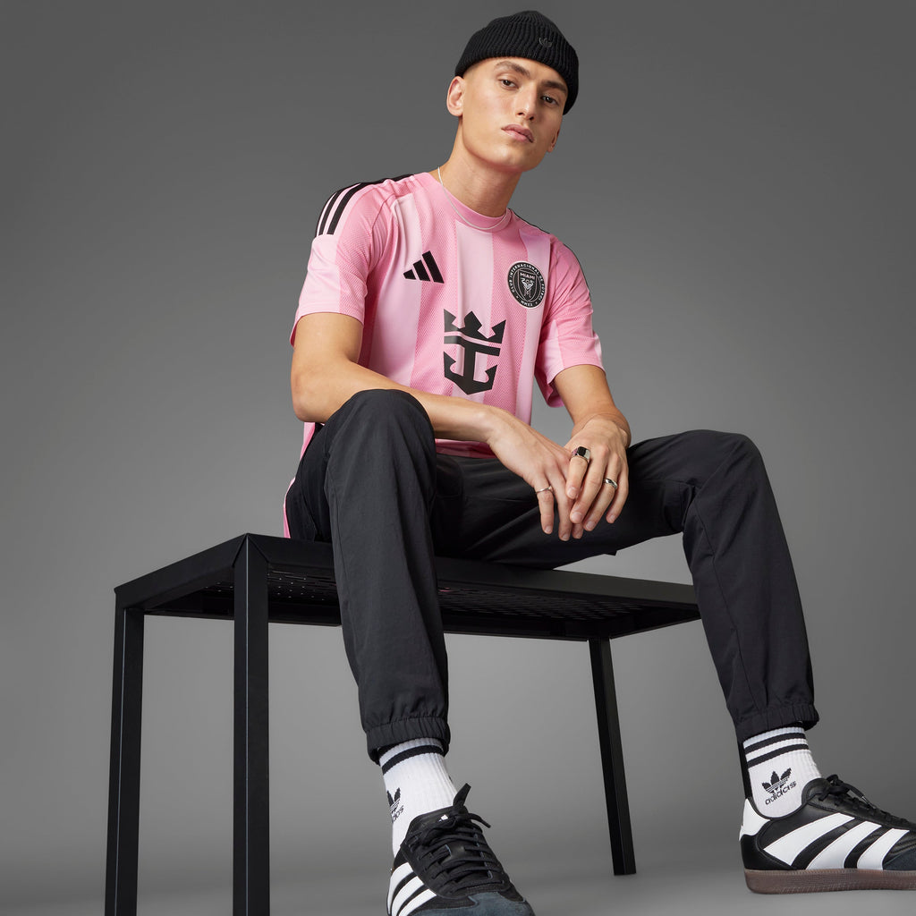 Lionel Messi Inter Miami FC MLS Adidas Men Pink 2025 Replica Home Jersey product image 8, provided for visual reference and
