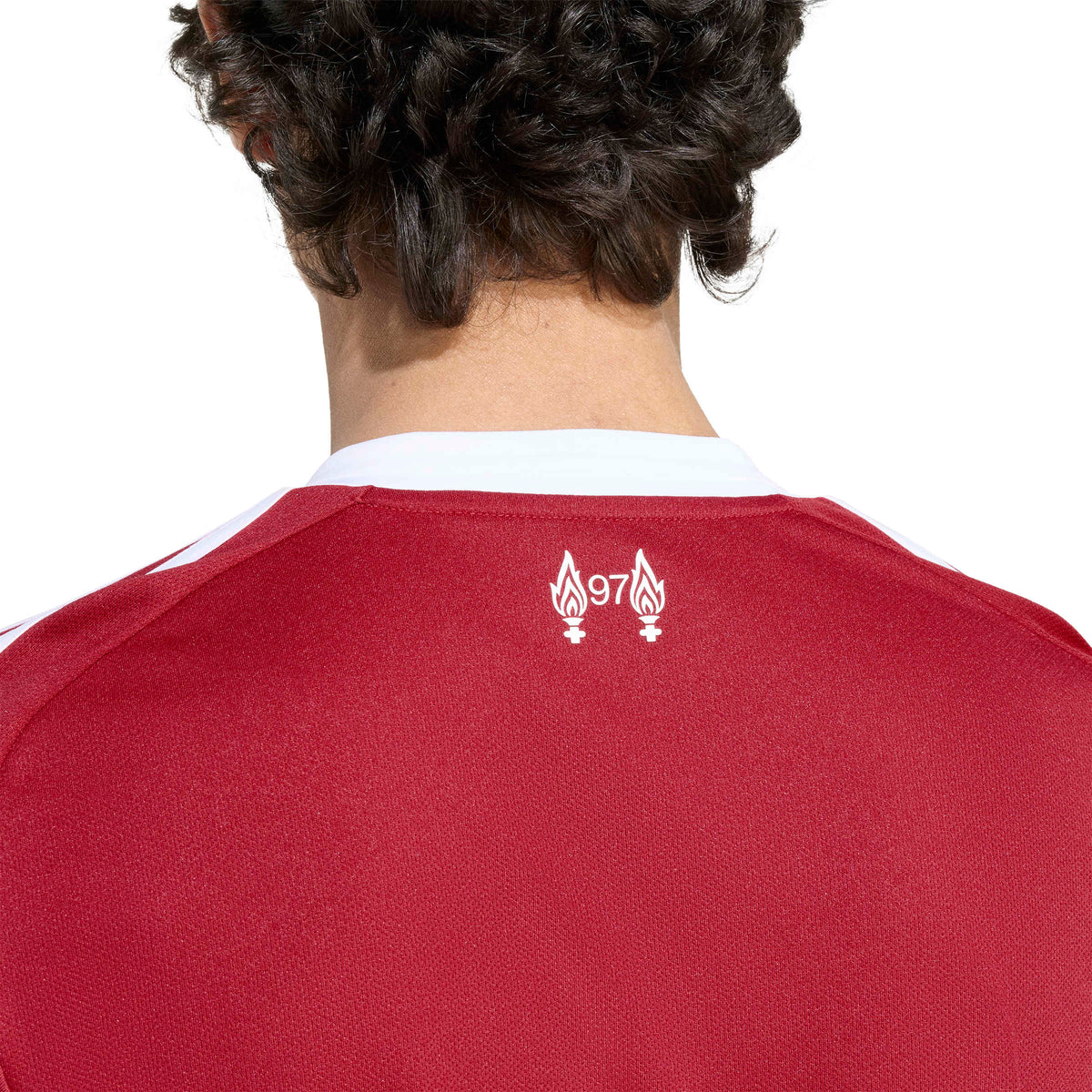 Liverpool FC EPL Adidas Men Red 2025/26 Home Replica Jersey product image 5, provided for visual reference and product