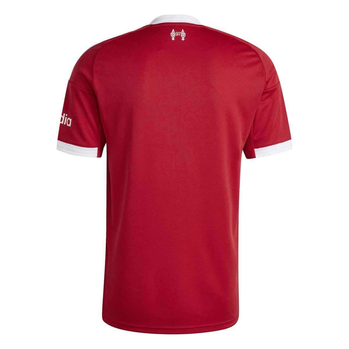 Liverpool FC EPL Adidas Men Red 2025/26 Home Replica Jersey product image 2, provided for visual reference and product