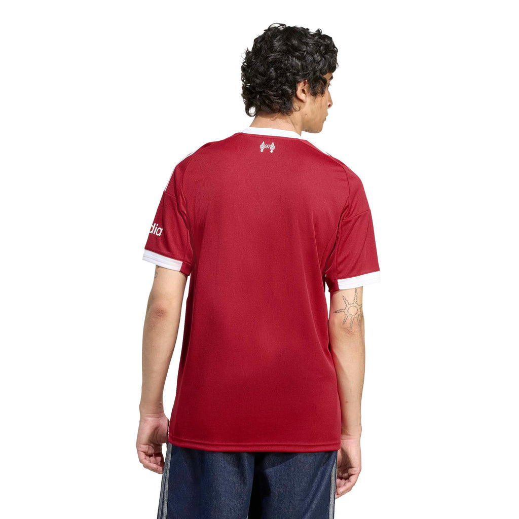 Liverpool FC EPL Adidas Men Red 2025/26 Home Replica Jersey product image 4, provided for visual reference and product