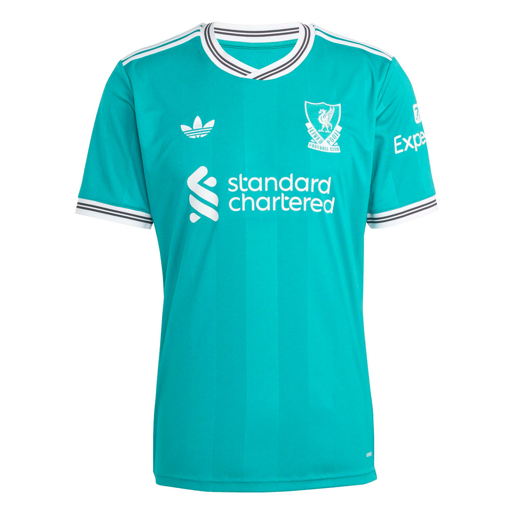 Liverpool FC EPL Adidas Men Sea Green 2025/26 Replica Third Jersey product image 1, provided for visual reference and