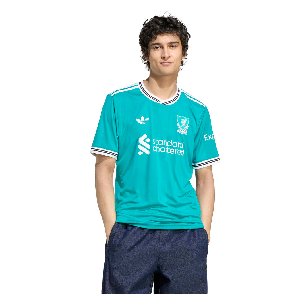 Liverpool FC EPL Adidas Men Sea Green 2025/26 Replica Third Jersey product image 3, provided for visual reference and