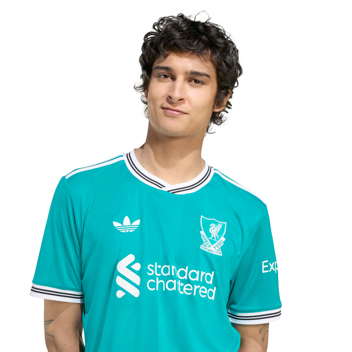 Liverpool FC EPL Adidas Men Sea Green 2025/26 Replica Third Jersey product image 6, provided for visual reference and