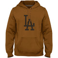 Los Angeles Dodgers MLB Bulletin Men Tonal Dune Express Twill Logo Hoodie product image 1, provided for visual reference and