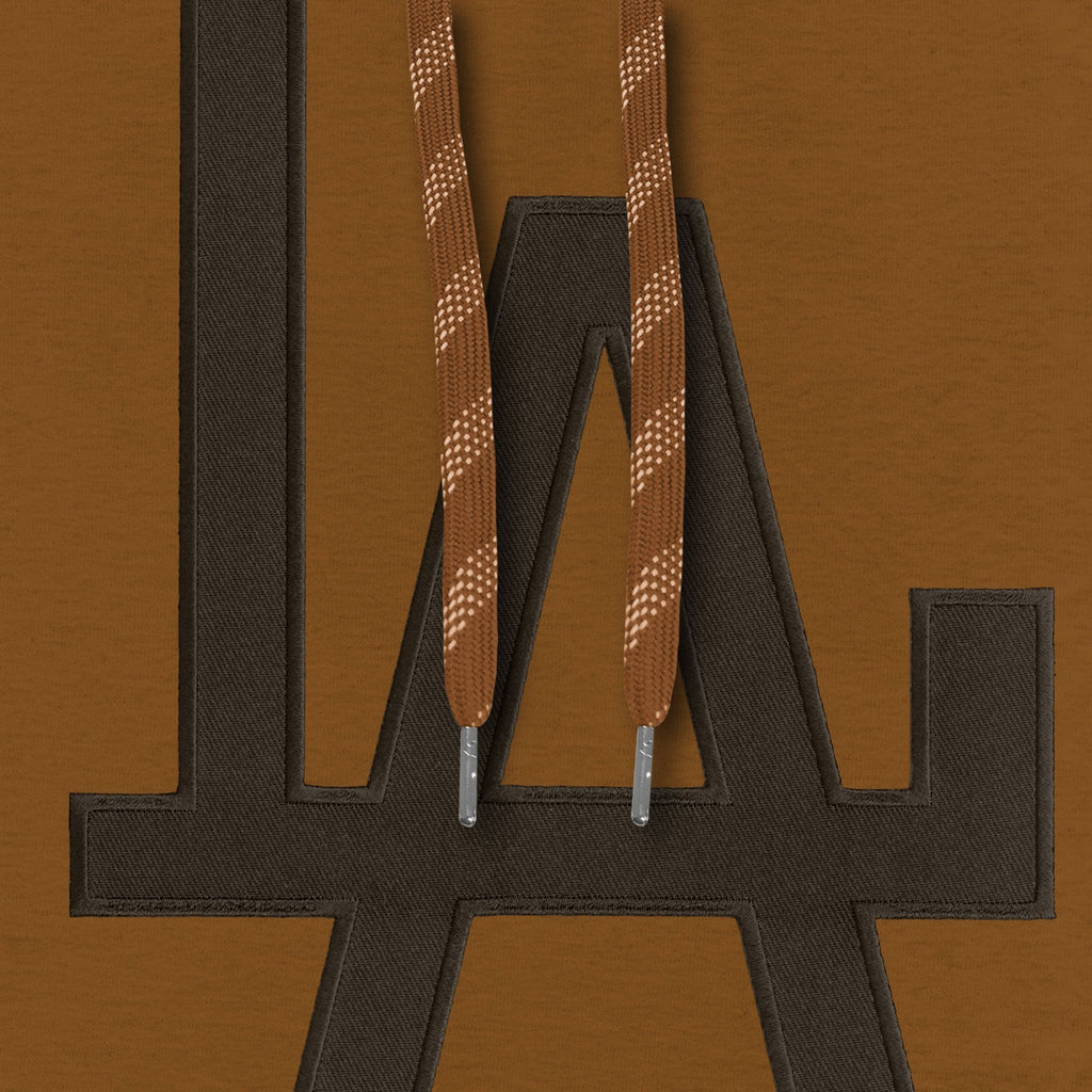 Los Angeles Dodgers MLB Bulletin Men Tonal Dune Express Twill Logo Hoodie product image 2, provided for visual reference and