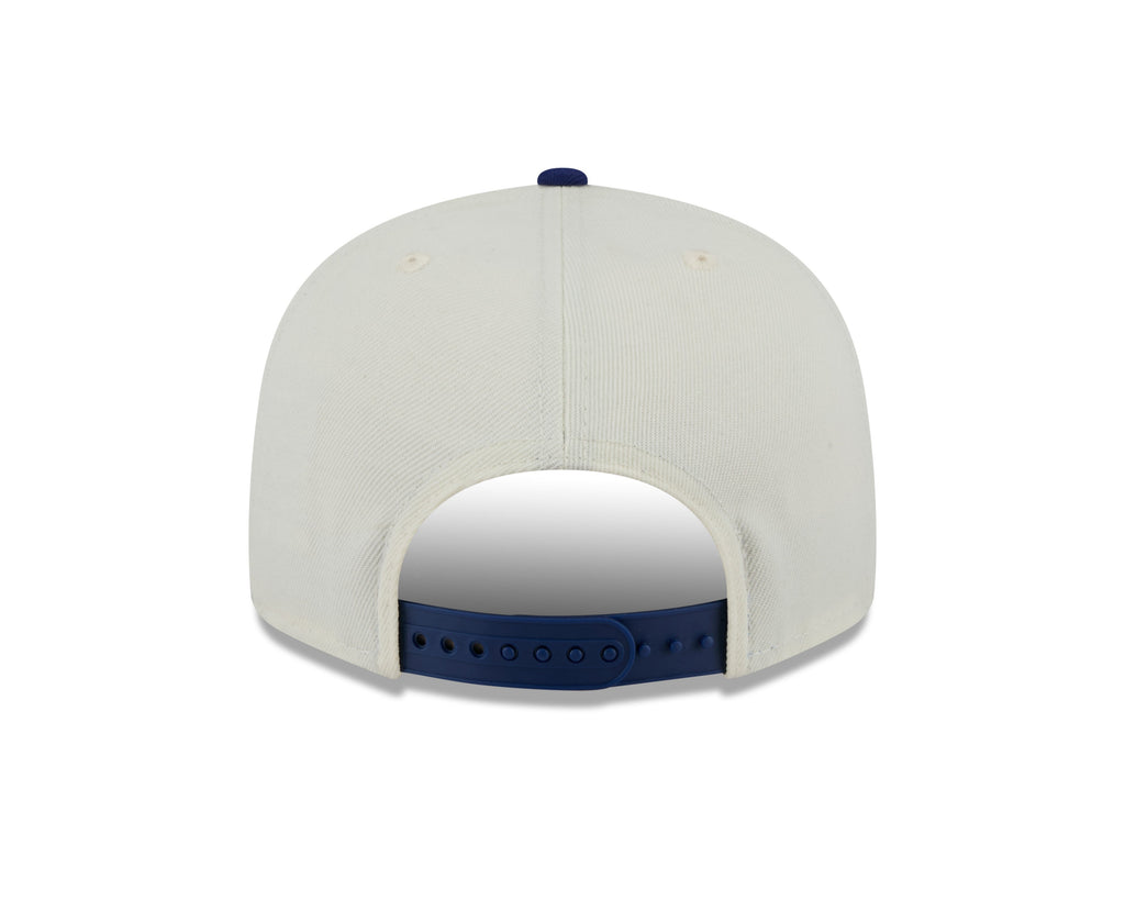 Los Angeles Dodgers MLB New Era Men Cream/Navy 9Fifty Two Tone Archive Snapback product image 2, provided for visual
