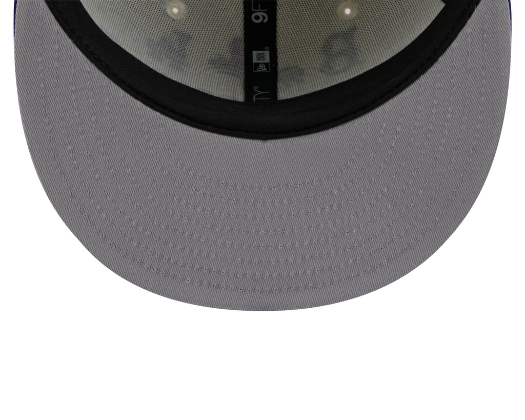Los Angeles Dodgers MLB New Era Men Cream/Navy 9Fifty Two Tone Archive Snapback product image 7, provided for visual
