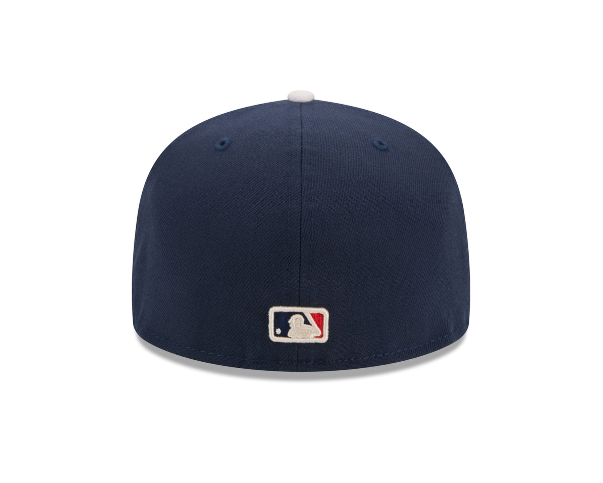 Los Angeles Dodgers MLB New Era Men Navy 59Fifty 2024 City Connect Fitted Hat product image 2, provided for visual reference