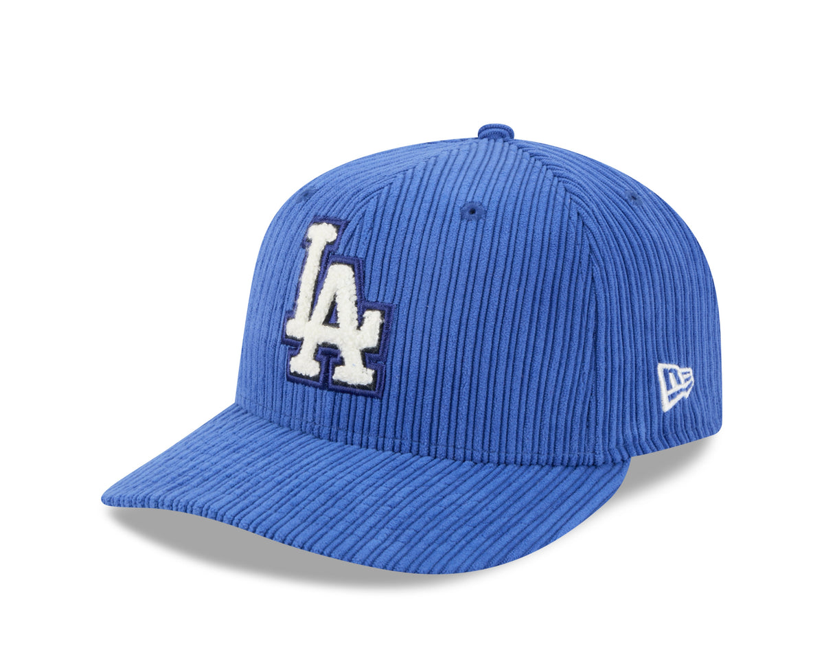 Los Angeles Dodgers MLB New Era Men Royal Blue 59Fifty Chenille Pop Fitted Hat product image 1, provided for visual