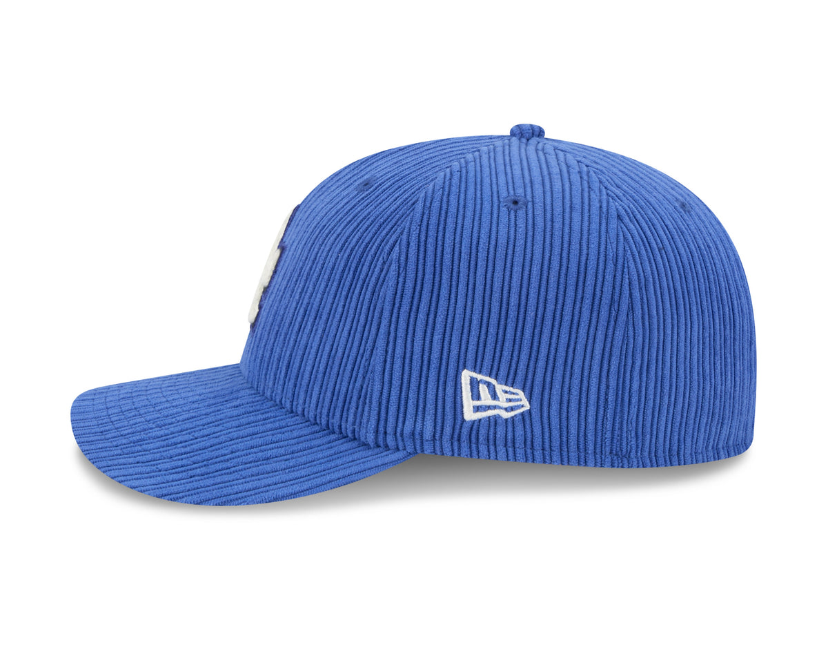 Los Angeles Dodgers MLB New Era Men Royal Blue 59Fifty Chenille Pop Fitted Hat product image 4, provided for visual