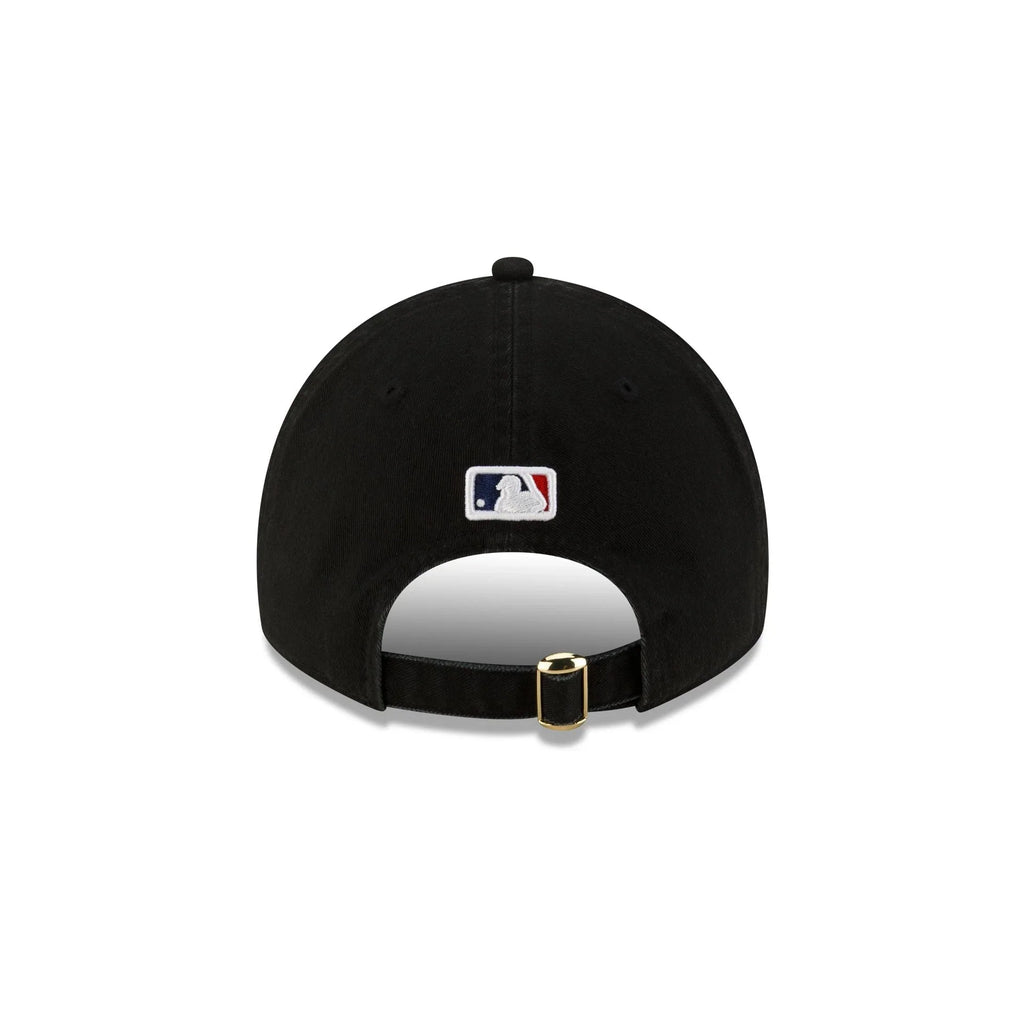 Los Angeles Dodgers MLB New Era Men White/Black 9Twenty 2024 World Series Champions Locker Room Adjustable Hat product image