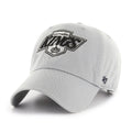 Los Angeles Kings NHL 47 Brand Men Grey Vintage Clean Up Adjustable Hat product image 1, provided for visual reference and