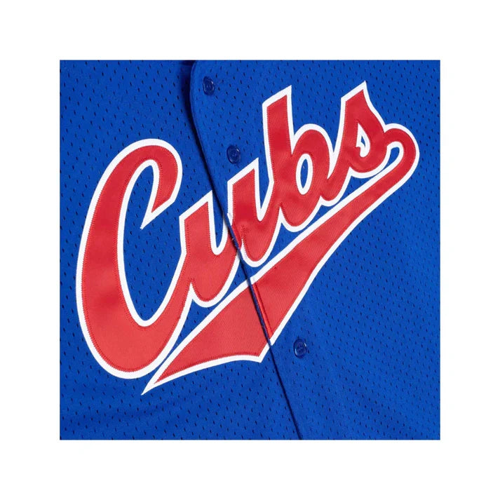 Ryne Sandberg Chicago Cubs MLB Mitchell & Ness Men Royal 1996 Authentic BP Jersey product image 4, provided for visual