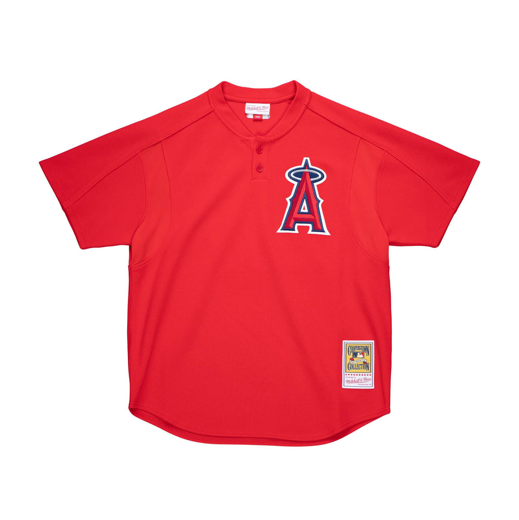 Vladimir Guerrero Anaheim Angels MLB Mitchell & Ness Men Red 2004 Authentic BP Jersey product image 2, provided for visual