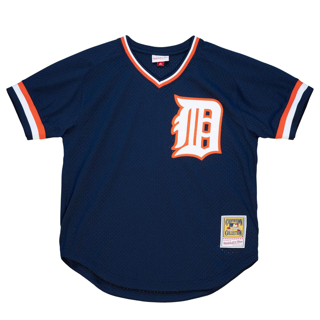 Kirk Gibson Detroit Tigers MLB Mitchell & Ness Men Navy 1984 Authentic BP Jersey product image 2, provided for visual