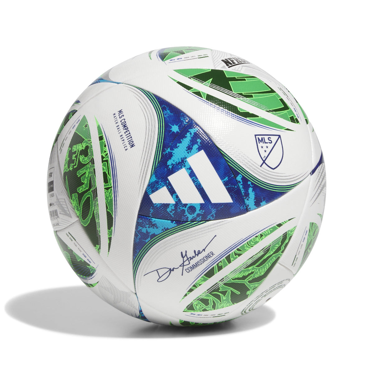 MLS Adidas 2025 NFHS Competition Soccer Ball product image 1, provided for visual reference and product detail review