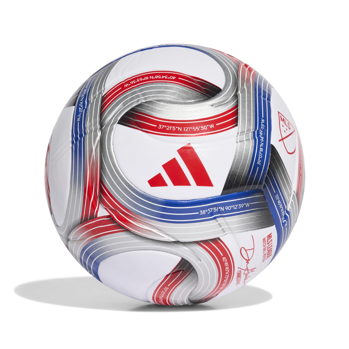 MLS Adidas 2026 NFHS League Soccer Ball product image 1, provided for visual reference and product detail review