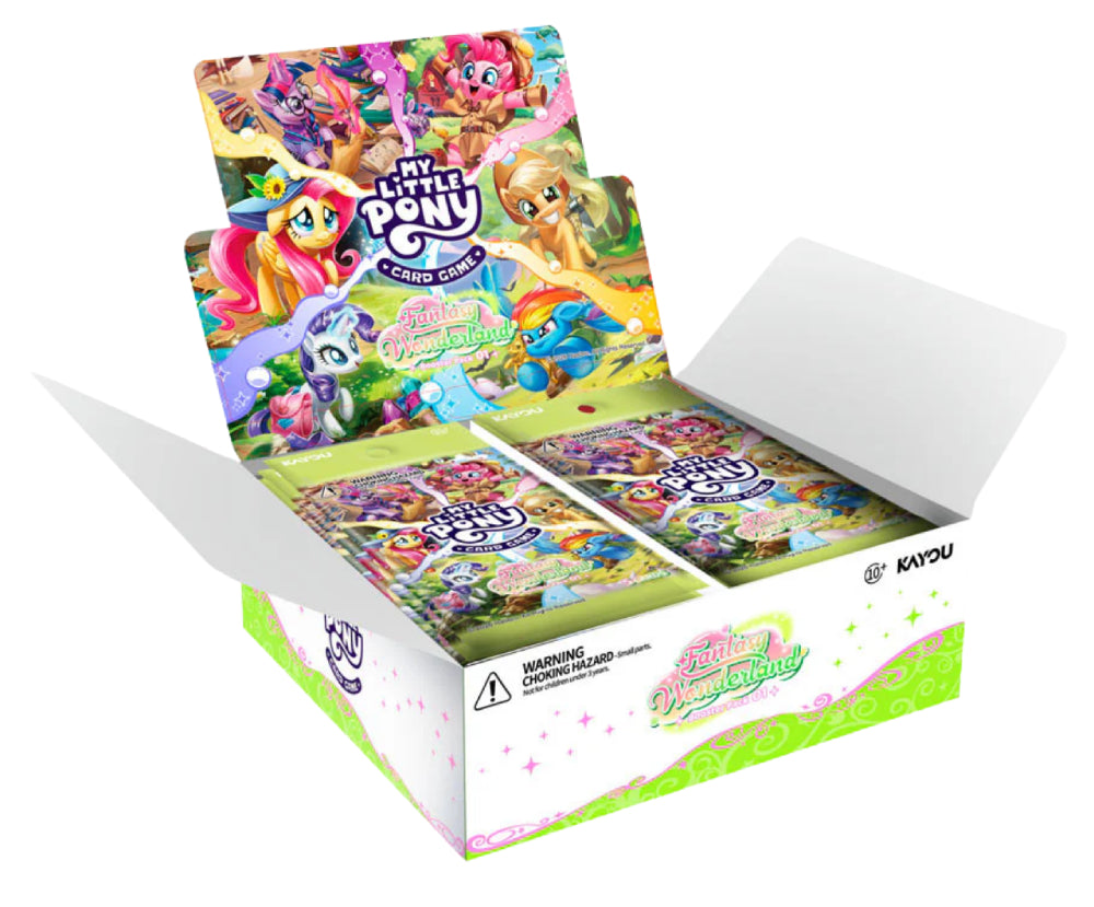 My Little Pony KAYOU Trading Card Game Fantasy Wonderland Booster Box product image 1, provided for visual reference and
