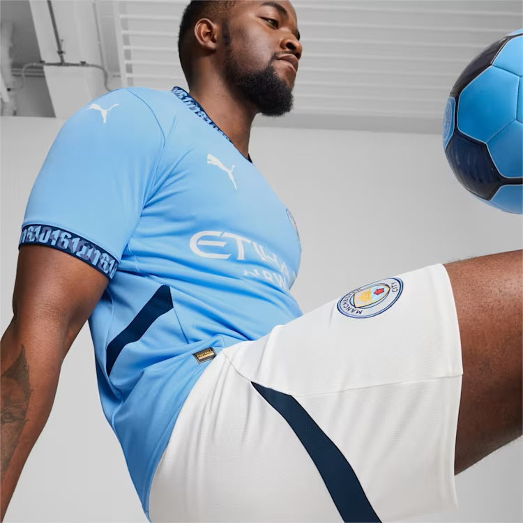 Manchester City EPL Puma Men Light Blue 2024/25 Replica Jersey product image 3, provided for visual reference and product