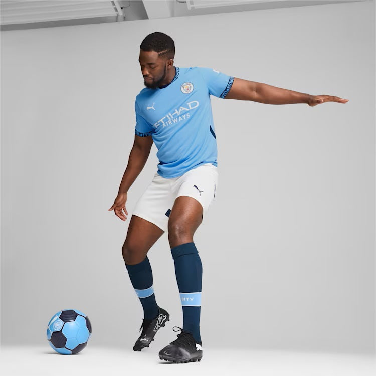 Manchester City EPL Puma Men Light Blue 2024/25 Replica Jersey product image 4, provided for visual reference and product