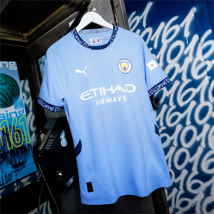 Manchester City EPL Puma Men Light Blue 2024/25 Replica Jersey product image 7, provided for visual reference and product