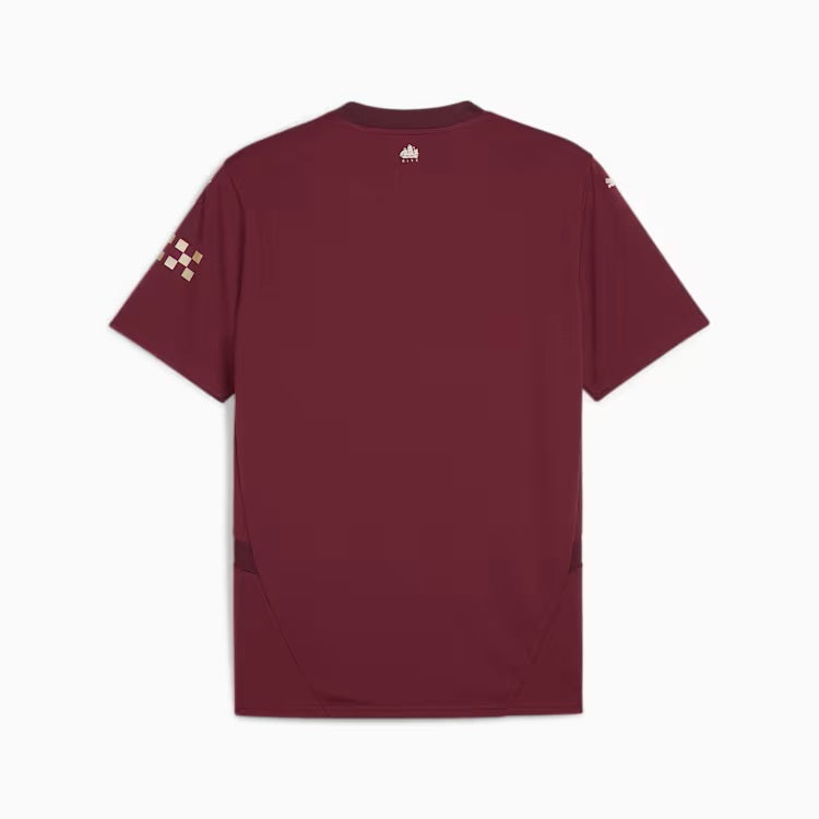 Manchester City EPL Puma Men Red 2024/25 Third Replica Jersey product image 2, provided for visual reference and product