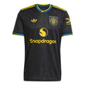 Manchester United FC EPL Adidas Men Black 2025/26 Third Replica Jersey product image 1, provided for visual reference and