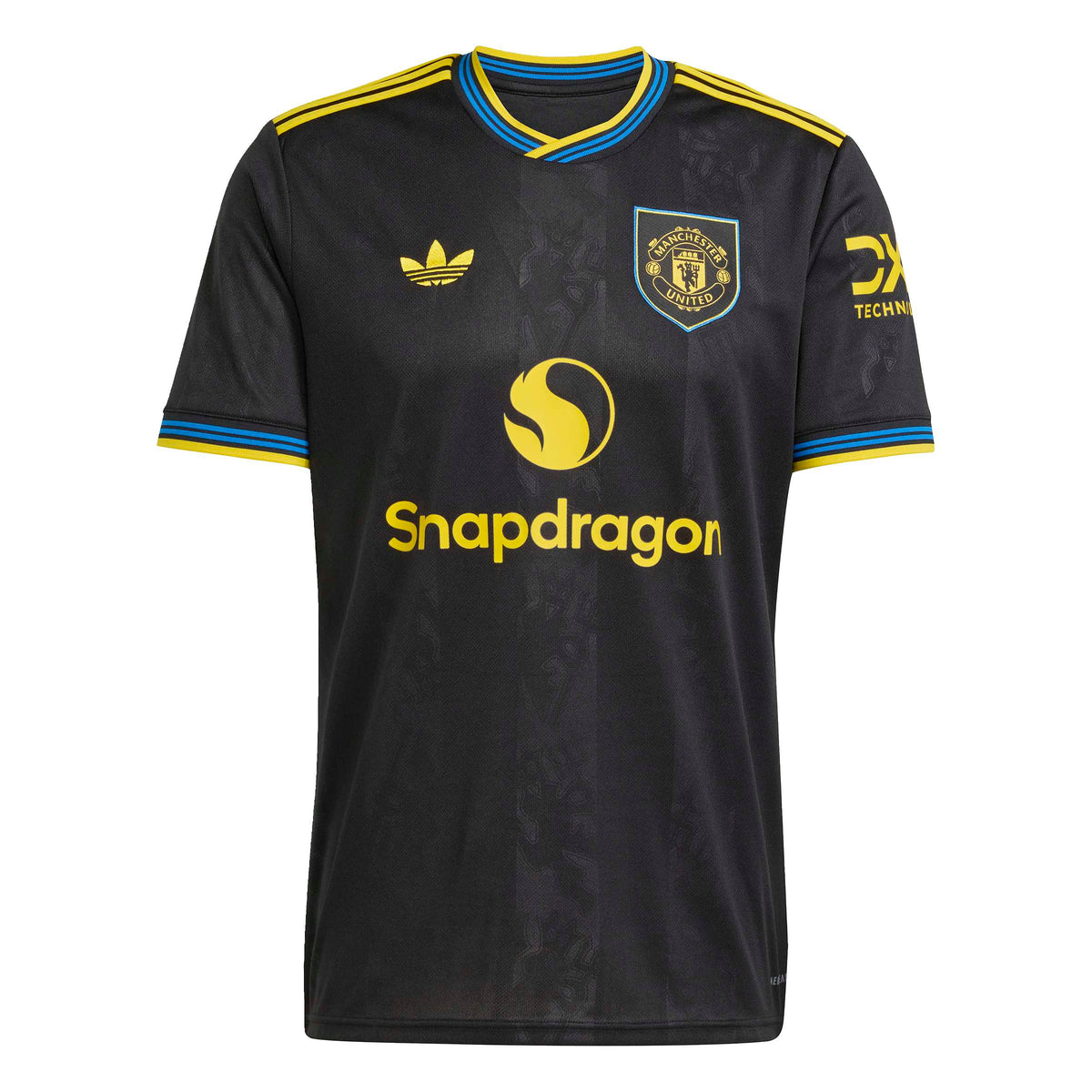 Manchester United FC EPL Adidas Men Black 2025/26 Third Replica Jersey product image 1, provided for visual reference and