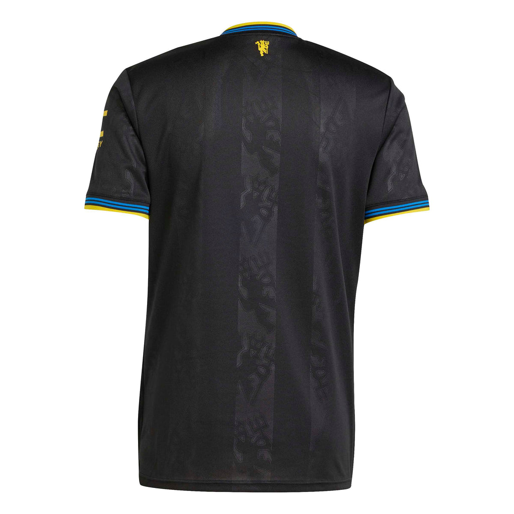 Manchester United FC EPL Adidas Men Black 2025/26 Third Replica Jersey product image 2, provided for visual reference and