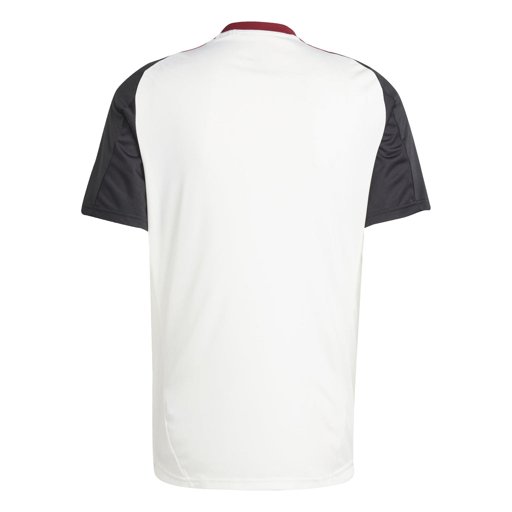 Manchester United FC EPL Adidas Men White 2025 Training Jersey product image 2, provided for visual reference and product