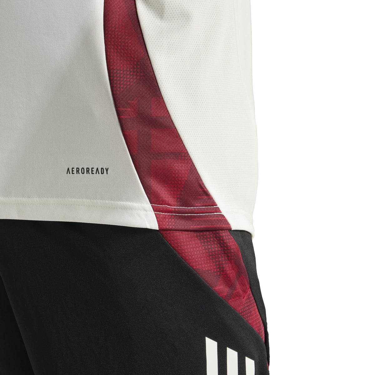 Manchester United FC EPL Adidas Men White 2025 Training Jersey product image 8, provided for visual reference and product