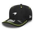 McLaren F1 New Era Men Black 9Fifty Pop Stretch Snapback product image 1, provided for visual reference and product detail