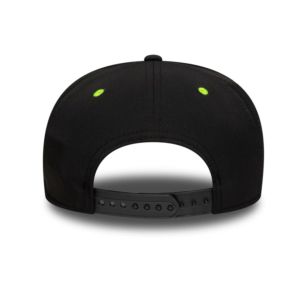 McLaren F1 New Era Men Black 9Fifty Pop Stretch Snapback product image 2, provided for visual reference and product detail